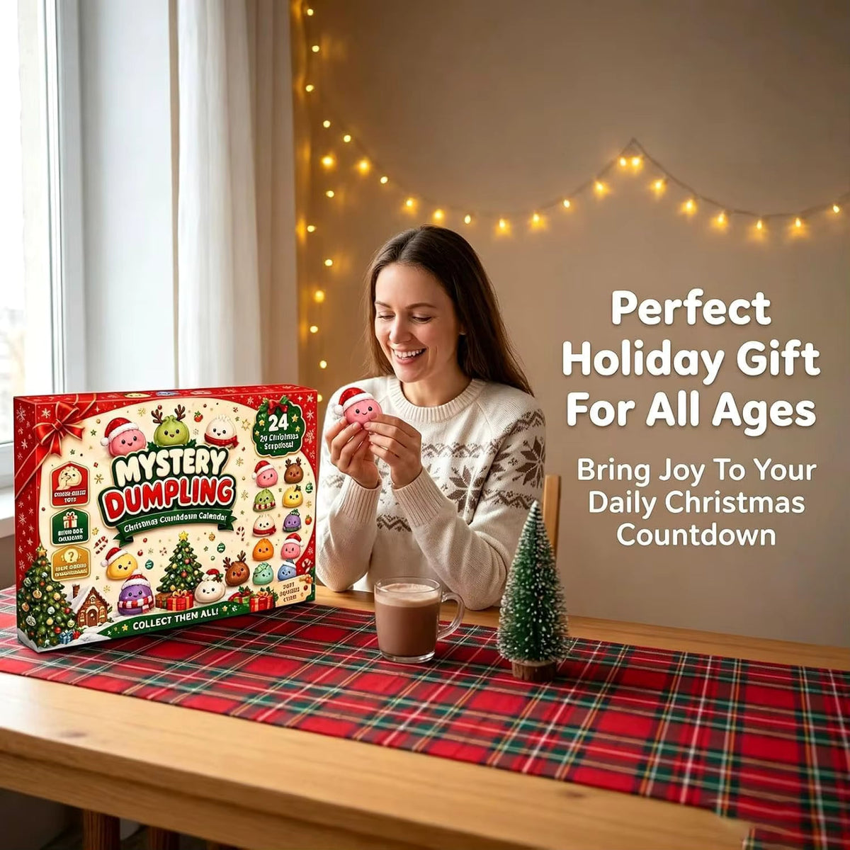 Squishmas - kalendarz adwentowy z 24 niespodziankami w postaci miękkich zabawek sensorycznych