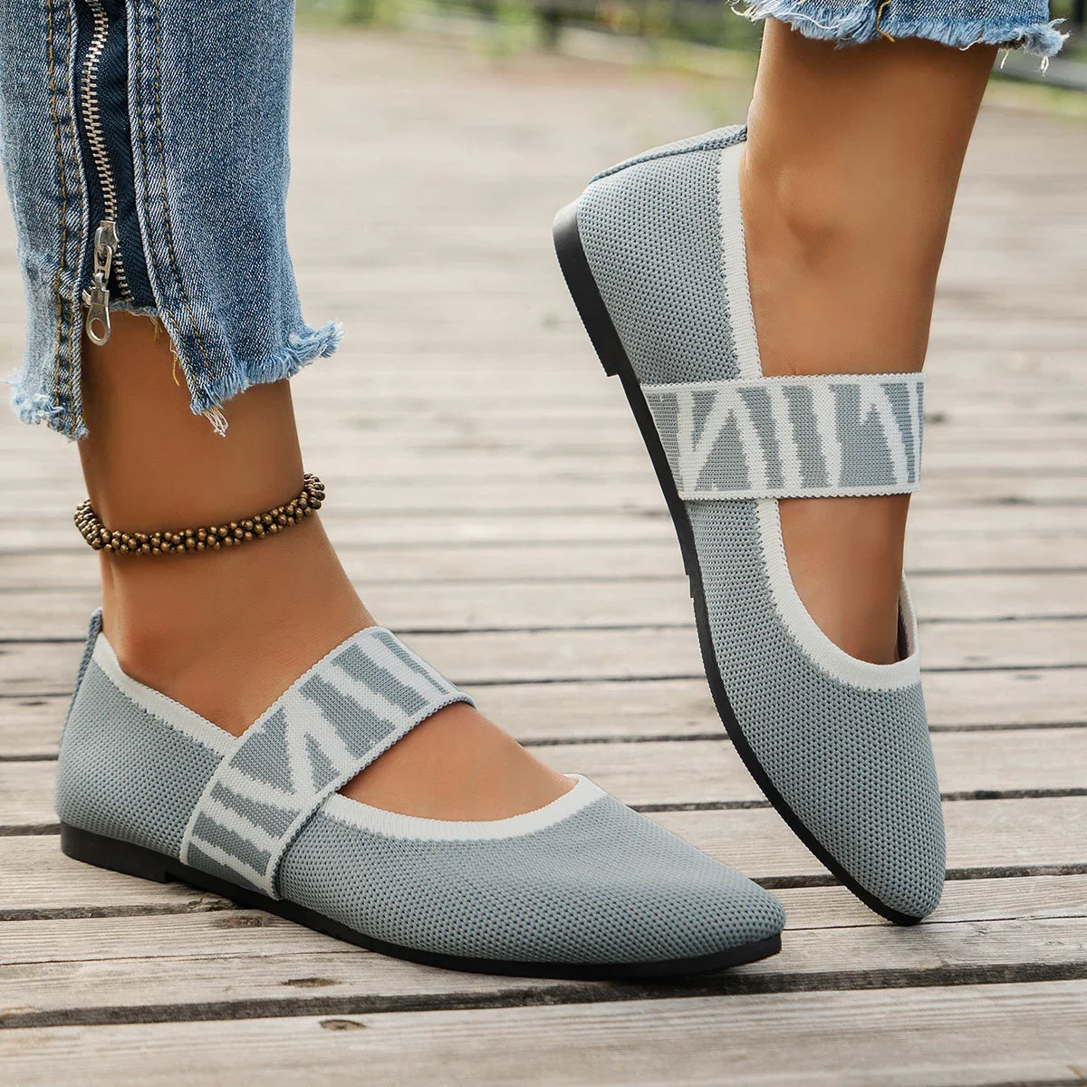 CharmGrace™ - Chaussures plates décontractées
