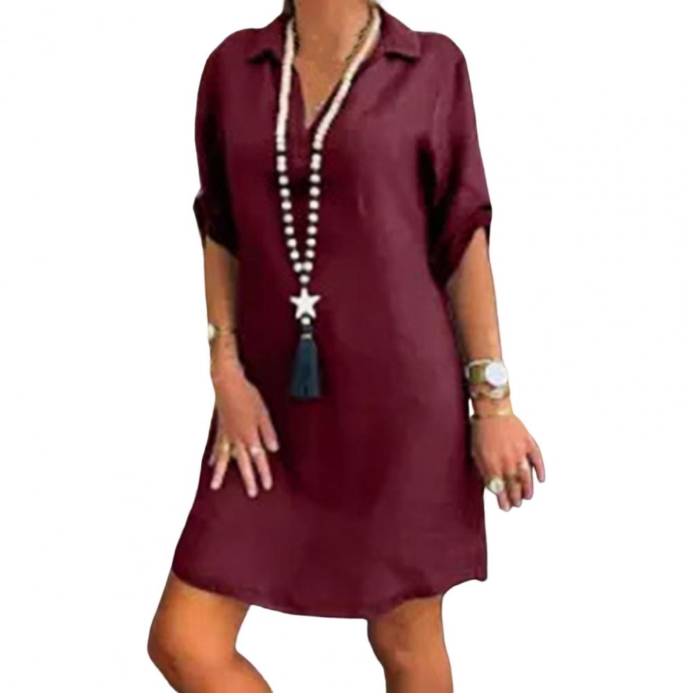 LuxeLinen™ - Rochie elegantă fără efort