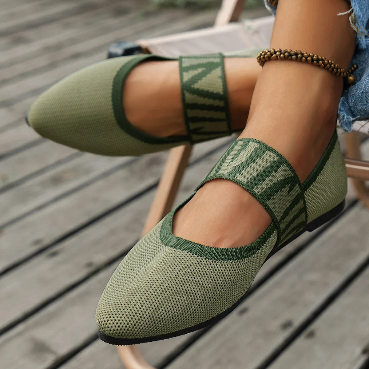 CharmGrace™ - Chaussures plates décontractées