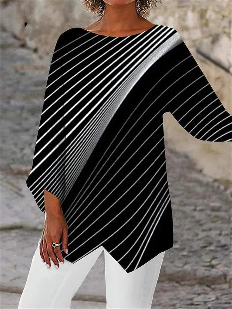 GeoChic™ - Pull pour femmes avec jolis motifs