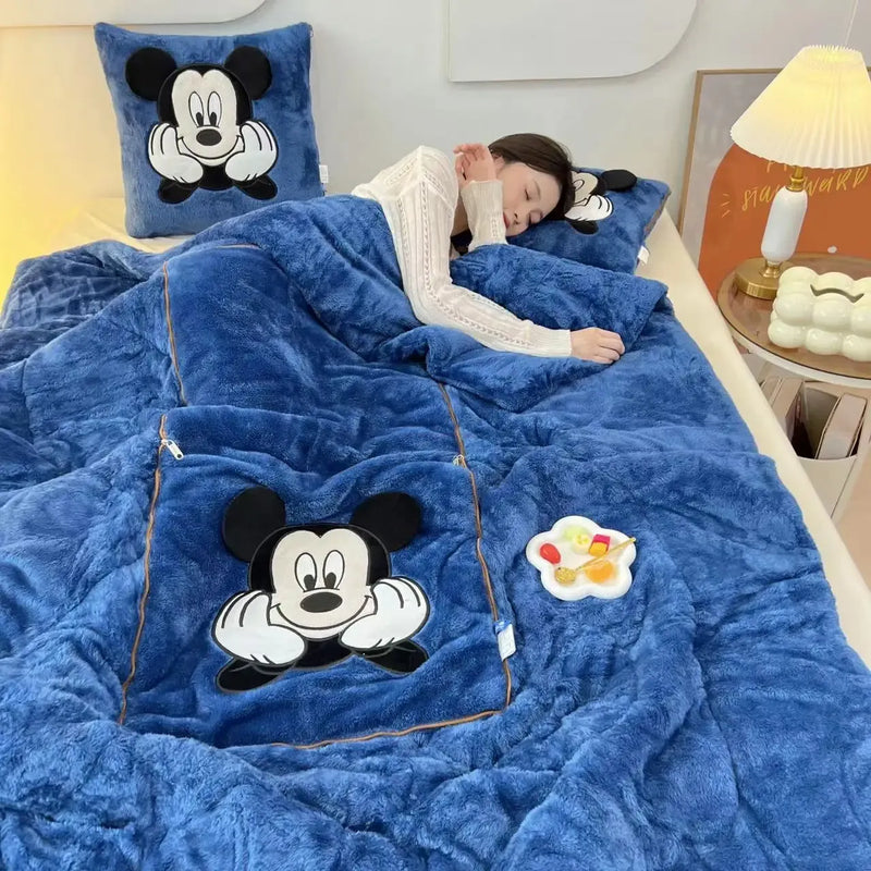 Pillowen - Convertible Blanket With Foldable Blanket-to-Pillow Design
