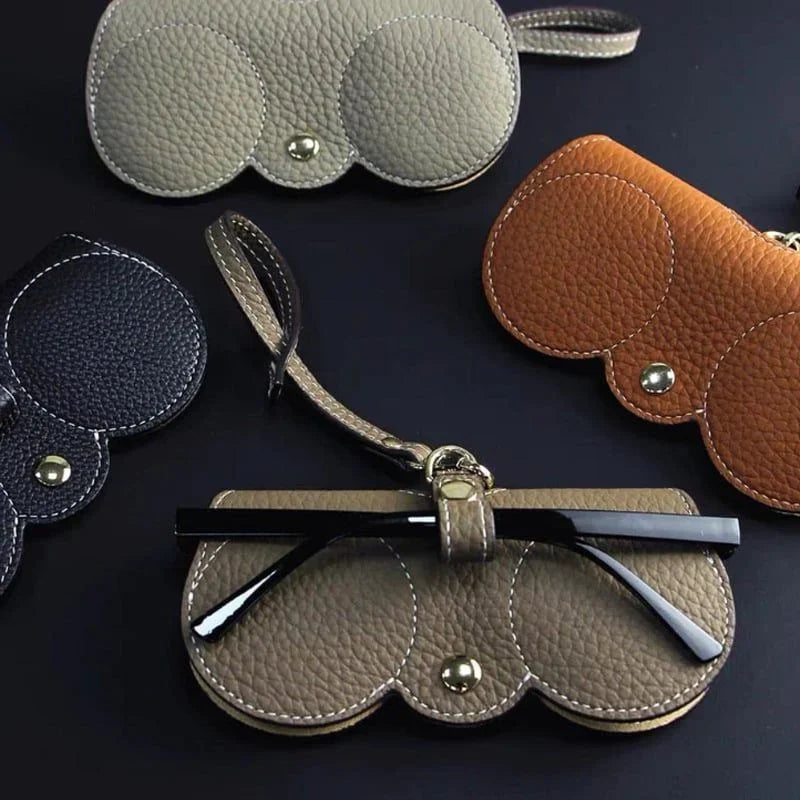 LuxeSafe™ - Toc Elegant din Piele pentru Ochelari 1+1 Gratuit