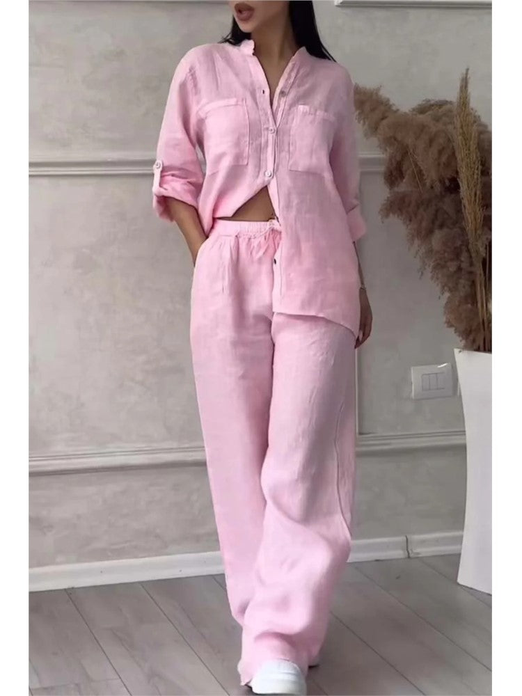FusionChic™ - Ensemble Robes en Lin Élégantes | 1+1 Gratuit