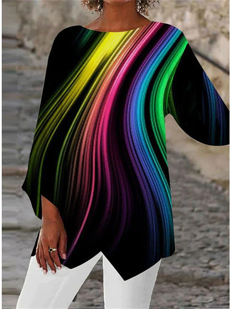GeoChic™ - Pull pour femmes avec jolis motifs
