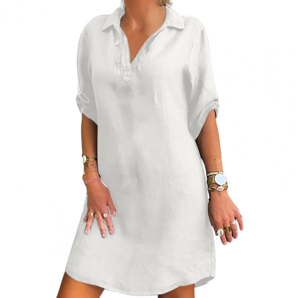 LuxeLinen™ - Rochie elegantă fără efort
