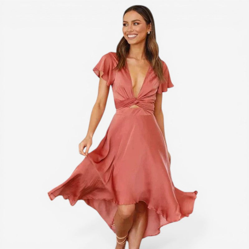Women’s V-neck Maxi Dress