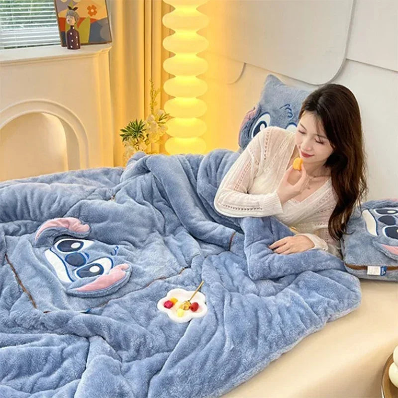 Pillowen - Convertible Blanket With Foldable Blanket-to-Pillow Design