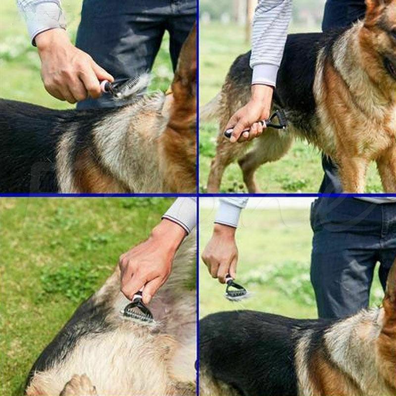 PetCare - Pettine Doppia Faccia per Animali con Design Elegante