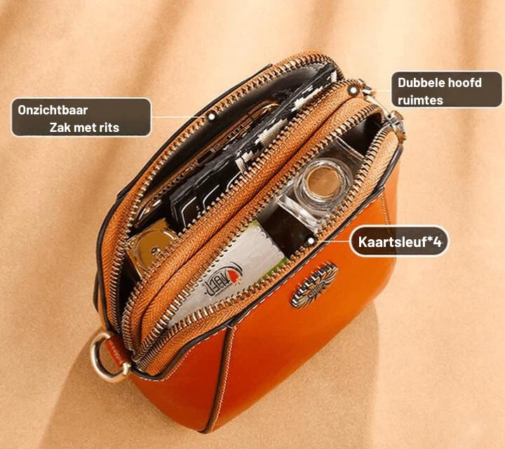 UrbanCharm™️ - Geantă de Umăr din Piele la Modă