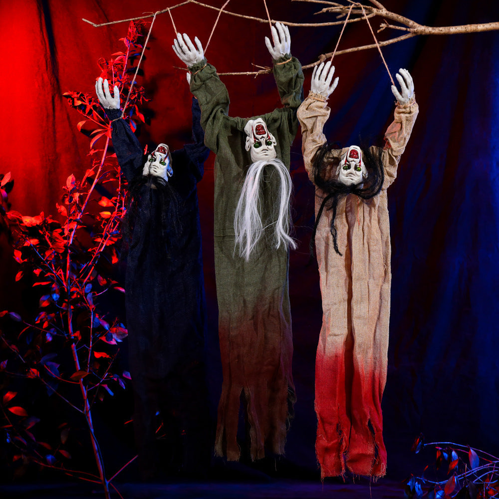 Hanging Ghost Decoration with Effects