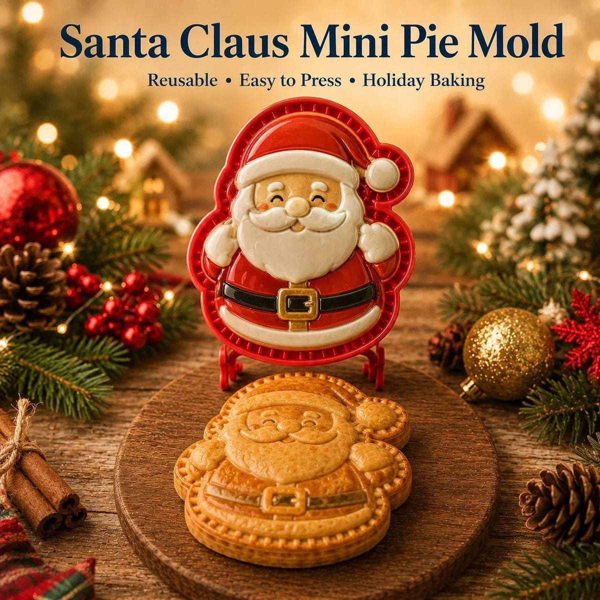 Cake Mold - Mini Cake Mold With 9 Festive Designs