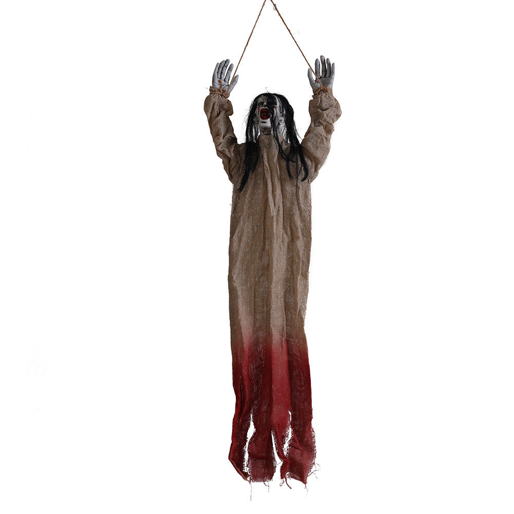 Hanging Ghost Decoration with Effects