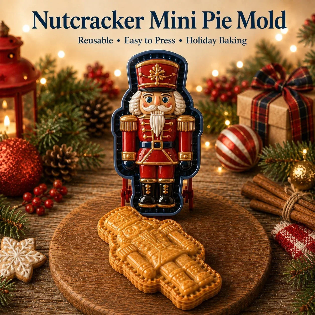 Cake Mold - Mini Cake Mold With 9 Festive Designs