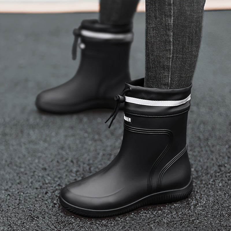 TerraStep - Pánske PVC čižmy s vrúbkovanou podrážkou