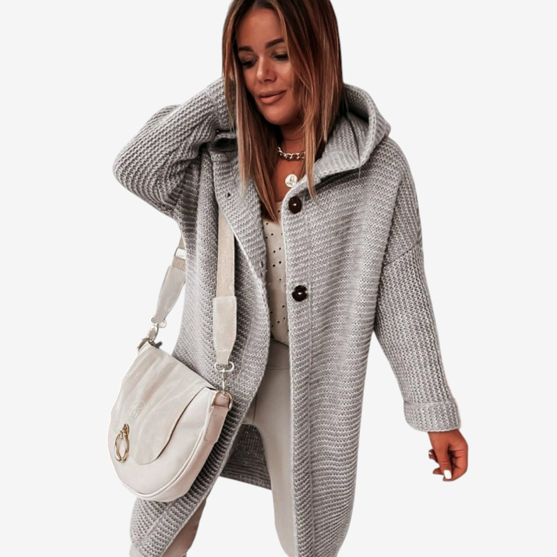 Women’s Hooded Knit Sweater