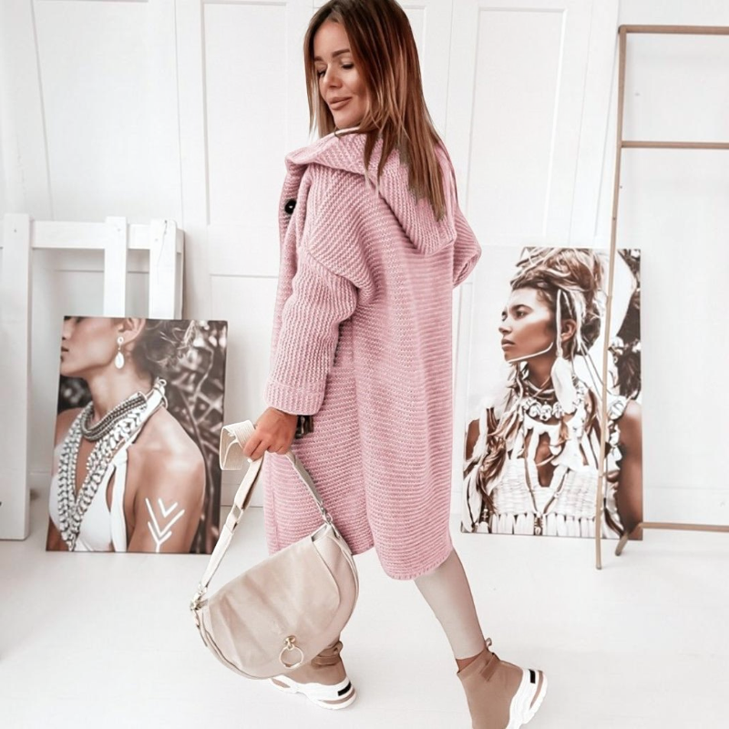 Women’s Hooded Knit Sweater