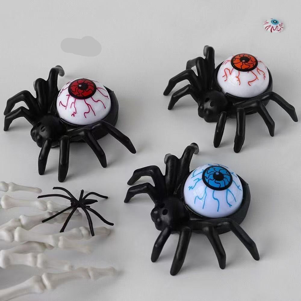 Halloween Spider Candle Holders with Creepy Designs