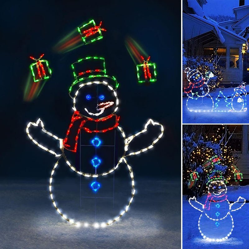 WinterJoy - LED dekorace na sněhovou bitvu pro hravou vánoční atmosféru