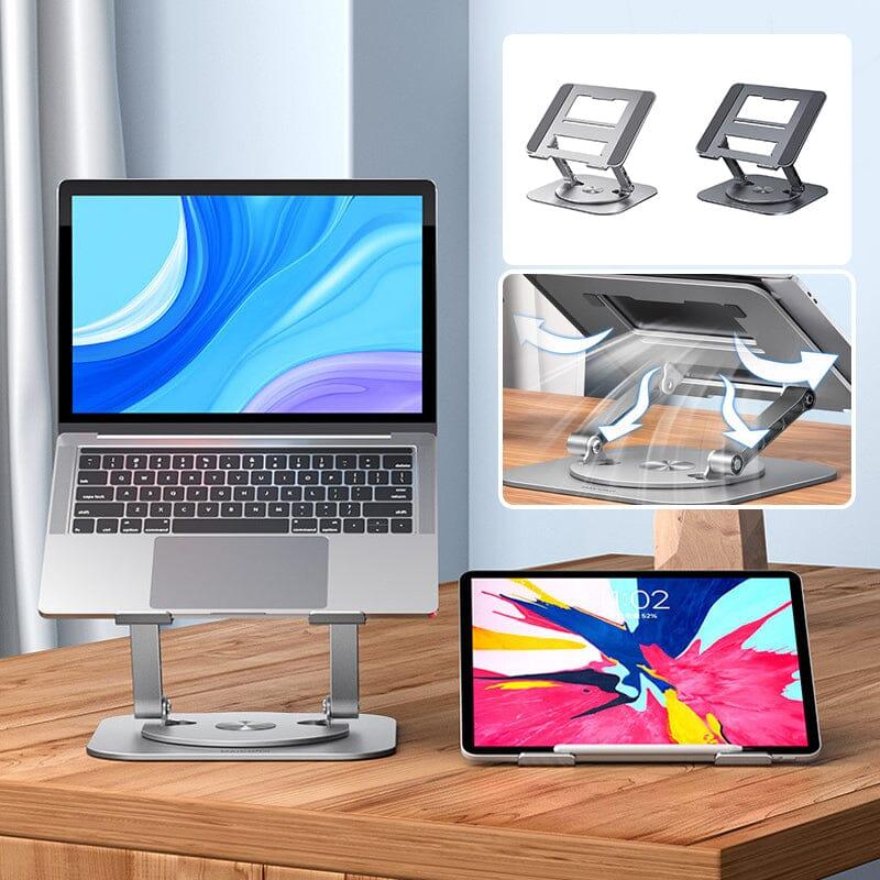 FoldAway - Suport pentru laptop rotativ la 360° pentru confort și flexibilitate maxime