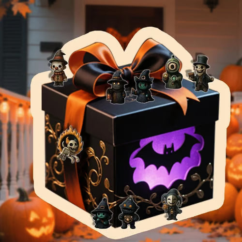 Halloween Countdown Box with 31 Mini Figures