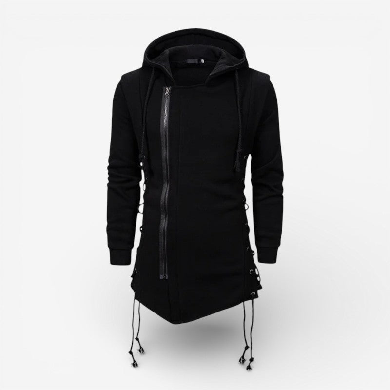 Basiel - Jachetă cu mâneci lungi, fermoar și glugă reglabilă