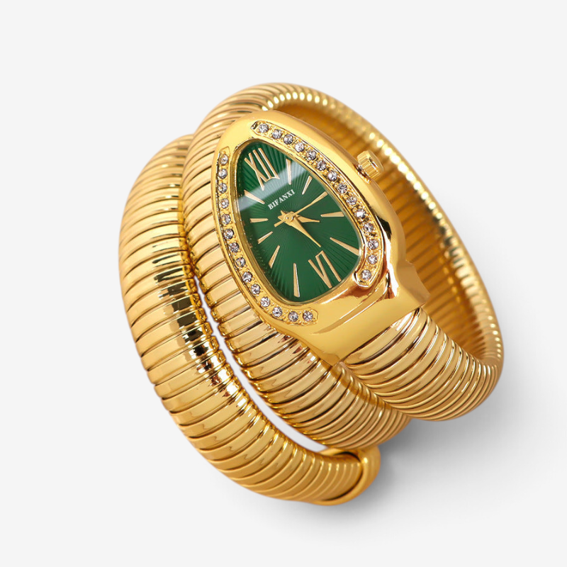 Camille - Montre à quartz avec cadran à chiffres romains et bracelet raffiné
