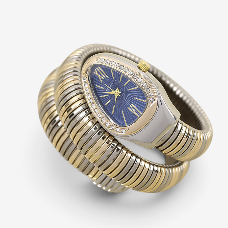 Camille - Montre à quartz avec cadran à chiffres romains et bracelet raffiné