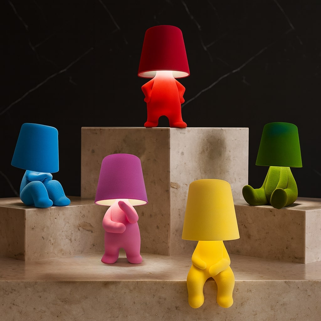 FigureGlow - Dekorativní stolní lampa s figurálním designem