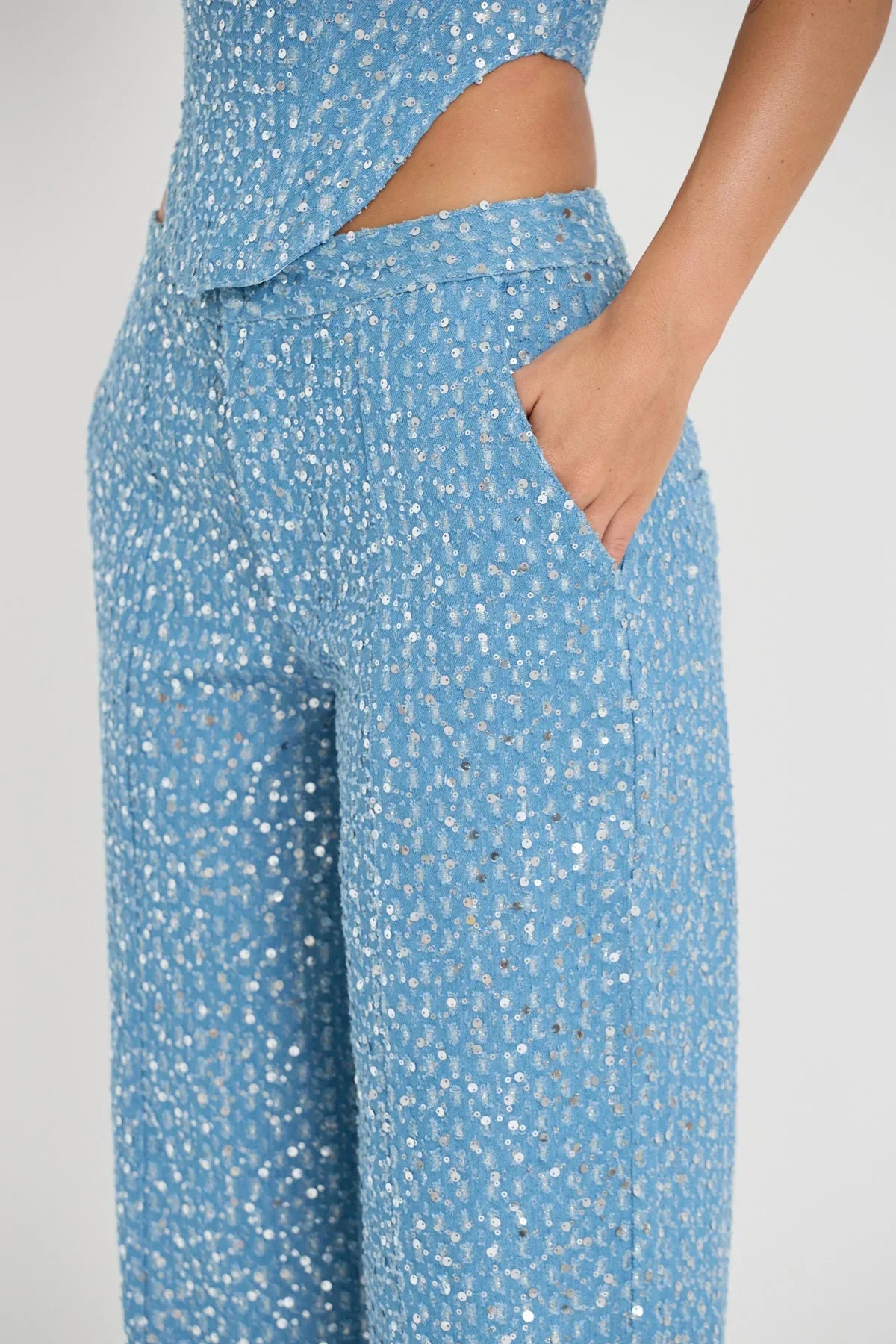 Hailey - Two-piece set with strapless top