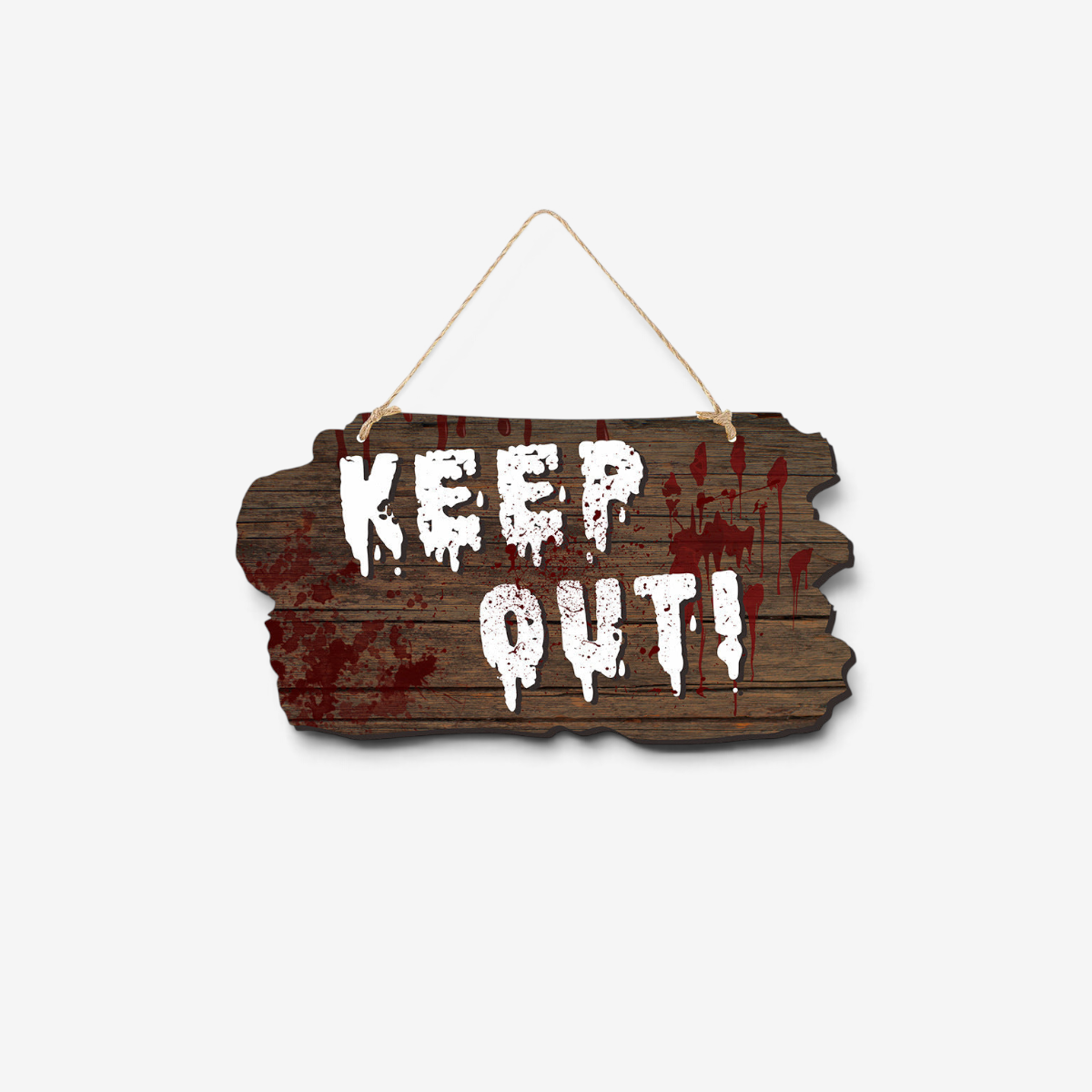 Halloween Door Signs with Spooky Designs