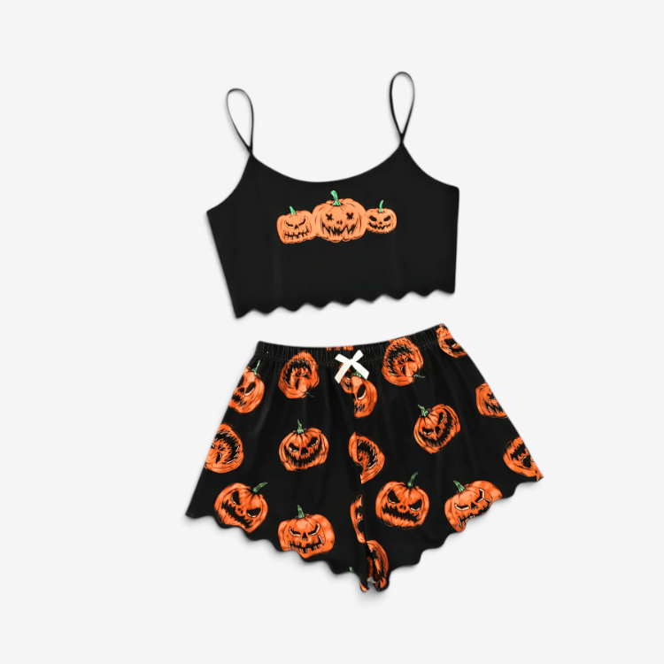 Bella – halloweenská souprava na spaní s veselými motivy