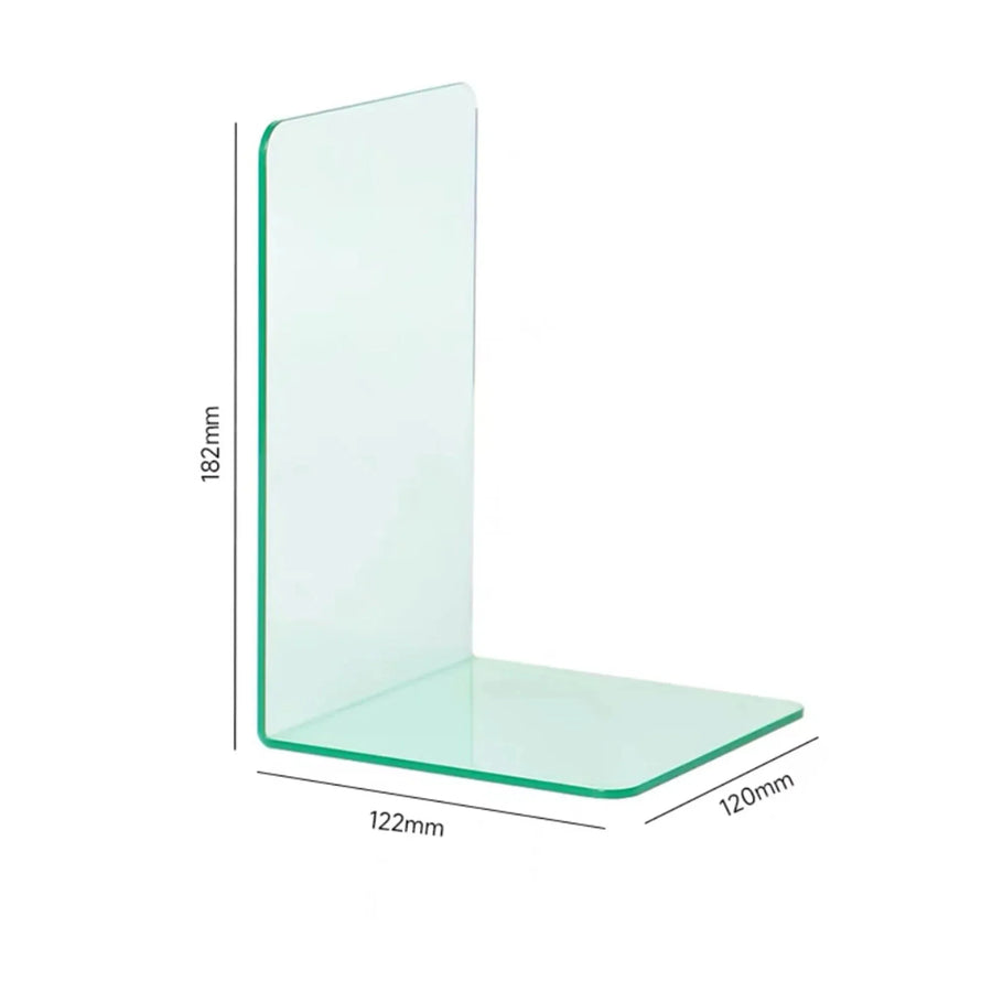 PureStack - Serre-livres légers et durables en acrylique pour un design minimaliste