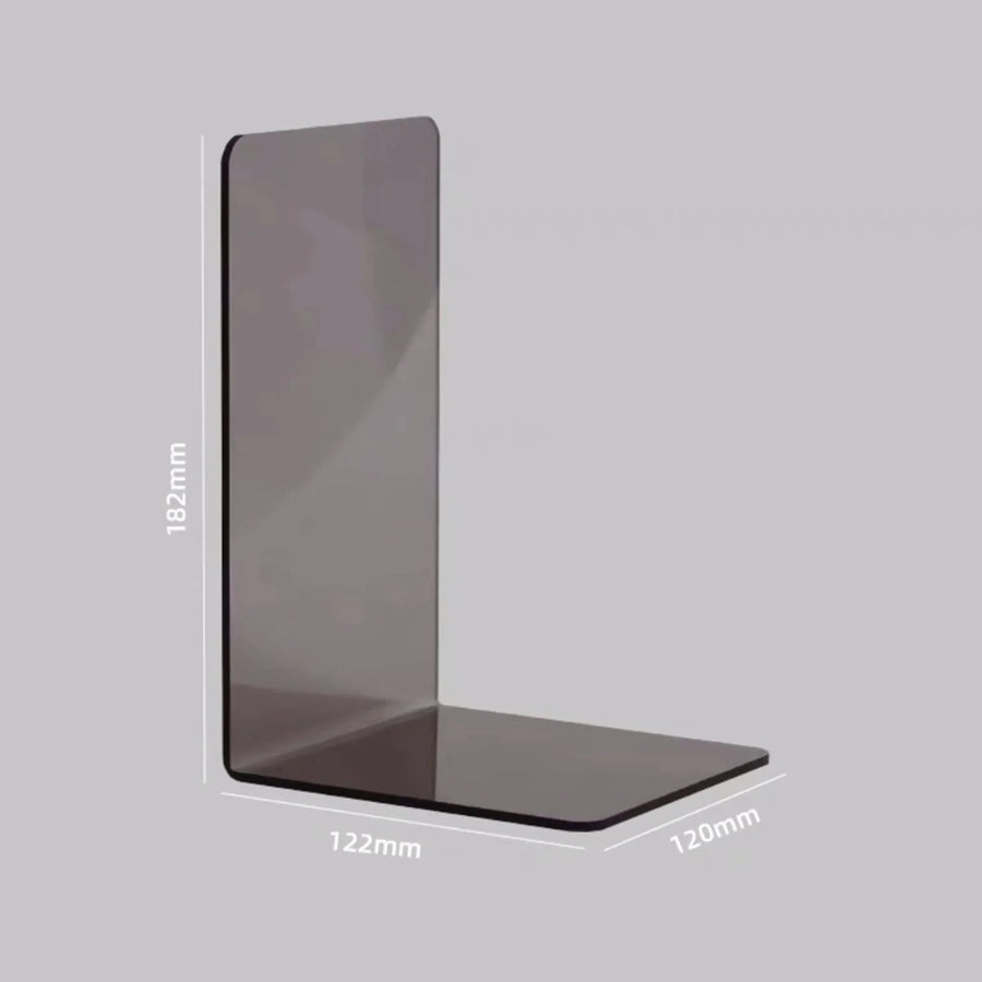 PureStack - Serre-livres légers et durables en acrylique pour un design minimaliste
