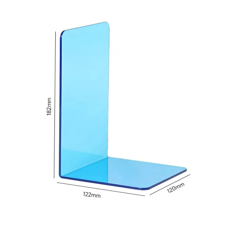 PureStack - Serre-livres légers et durables en acrylique pour un design minimaliste