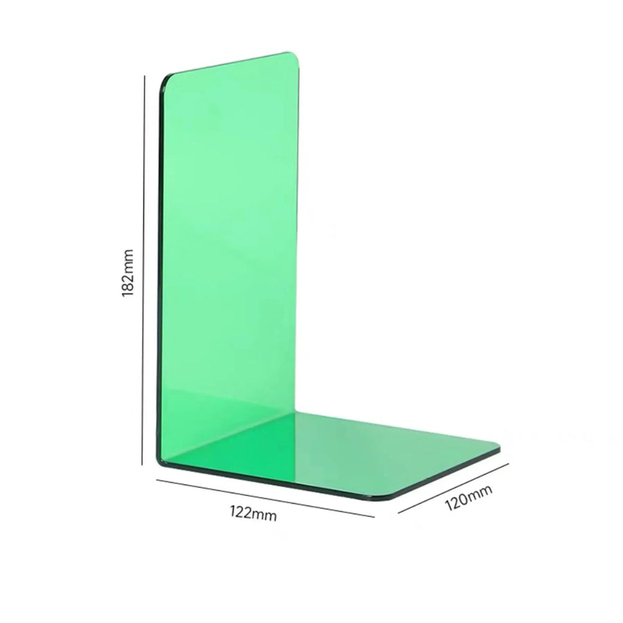 PureStack - Serre-livres légers et durables en acrylique pour un design minimaliste
