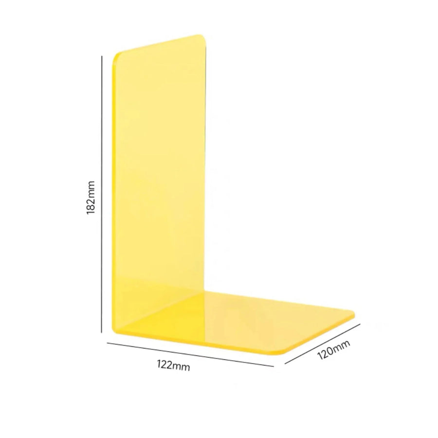 PureStack - Lichtgewicht en duurzame boekensteunen van acryl voor een minimalistisch ontwerp