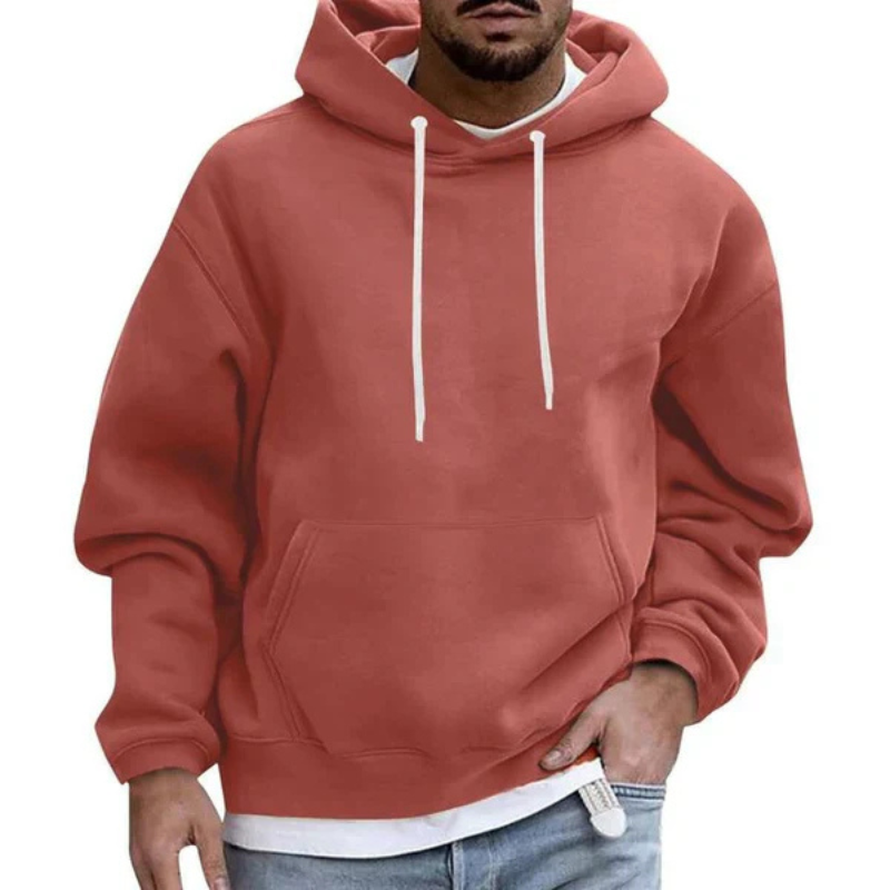 Stefan - Hoodie oversize décontracté avec poches pratiques