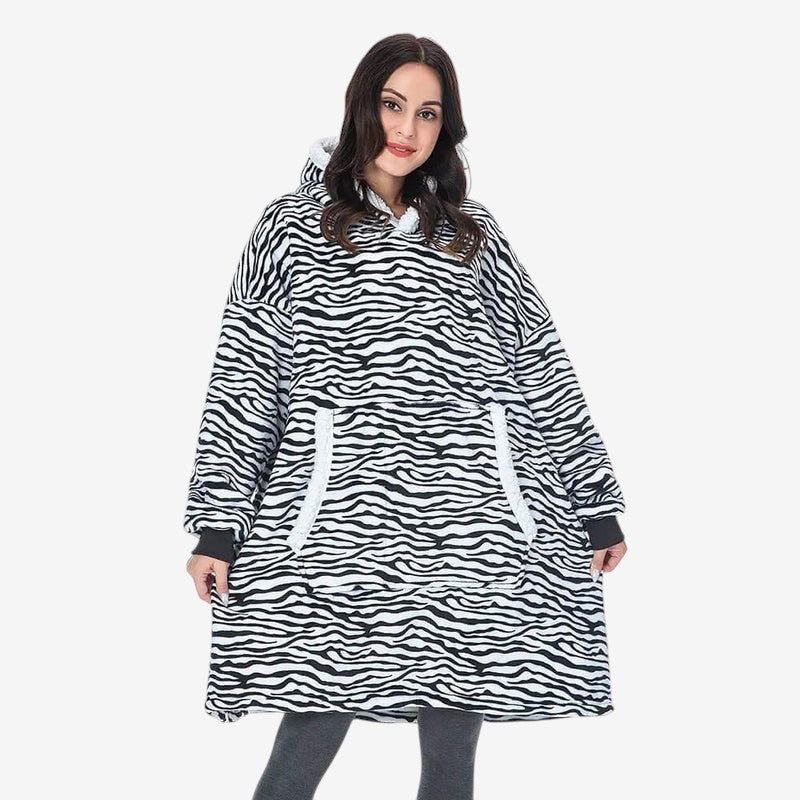 WrapWarm - túlméretezett kapucnis takaró rugalmas mandzsettával