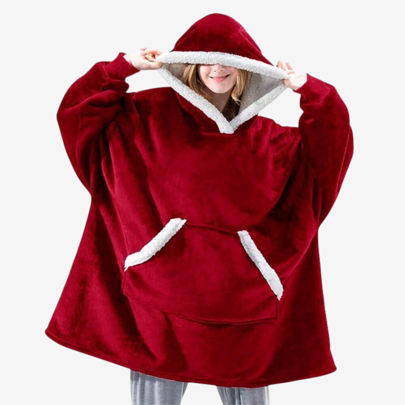 WrapWarm - túlméretezett kapucnis takaró rugalmas mandzsettával