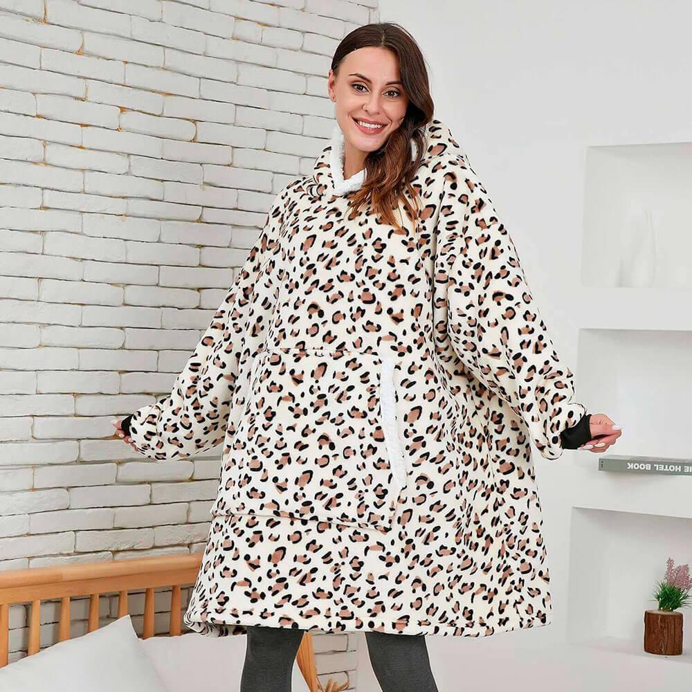 WrapWarm - túlméretezett kapucnis takaró rugalmas mandzsettával