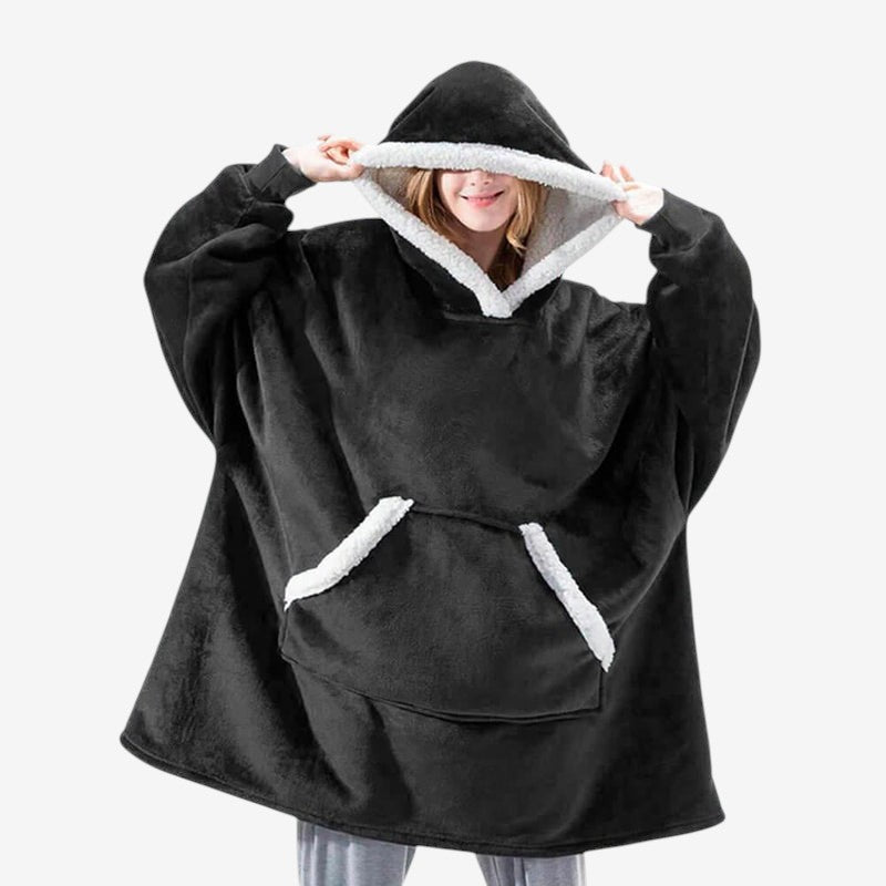 WrapWarm - túlméretezett kapucnis takaró rugalmas mandzsettával
