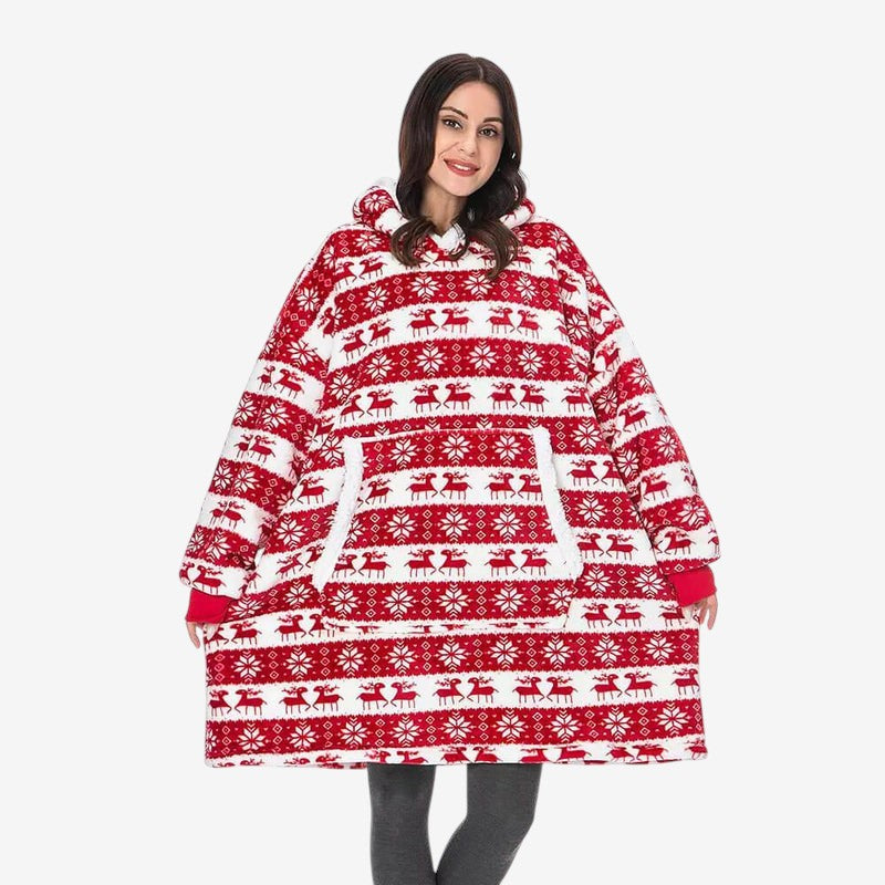 WrapWarm - túlméretezett kapucnis takaró rugalmas mandzsettával