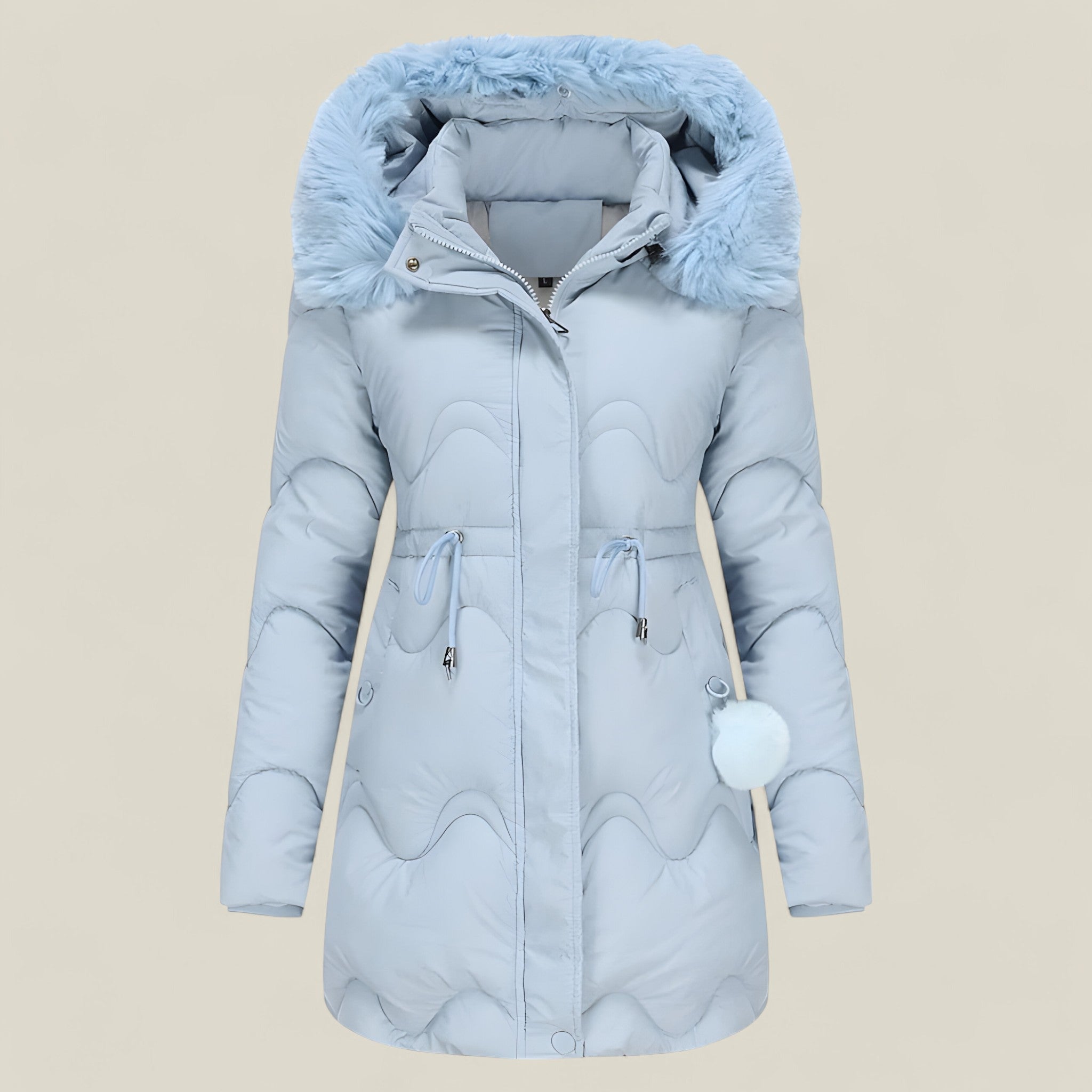 Scarlett - Winter Coat with Slim Fit, Insulated Hood, and Functional Pockets