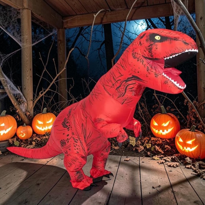DinoFun - Inflatable T-Rex Dinosaur Costume for Unisex