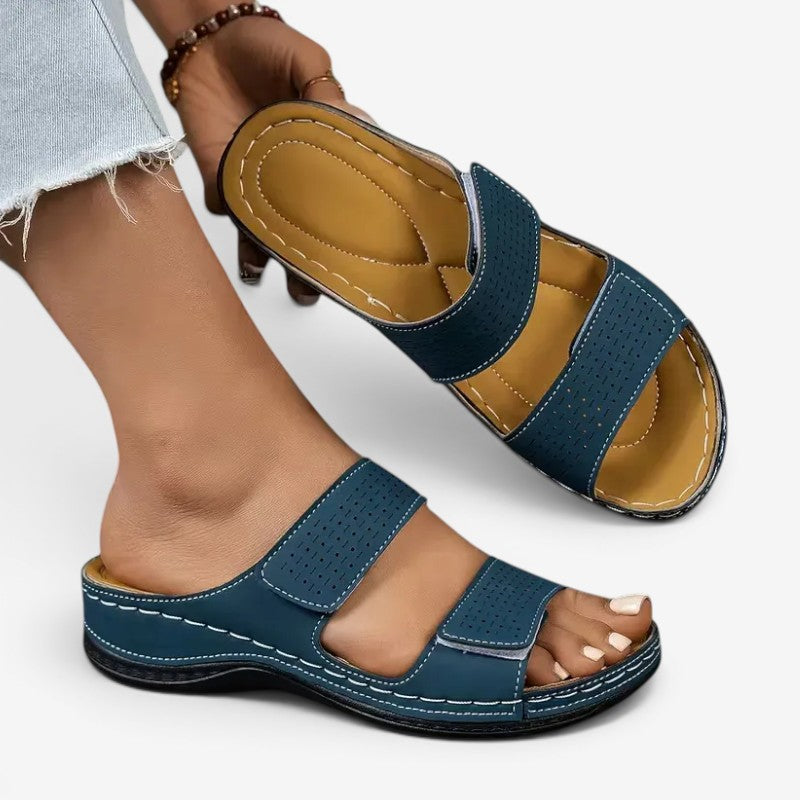Women’s Double Strap Slide Sandals