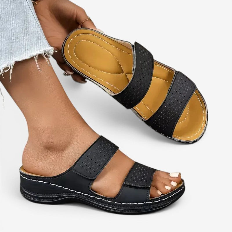Women’s Double Strap Slide Sandals