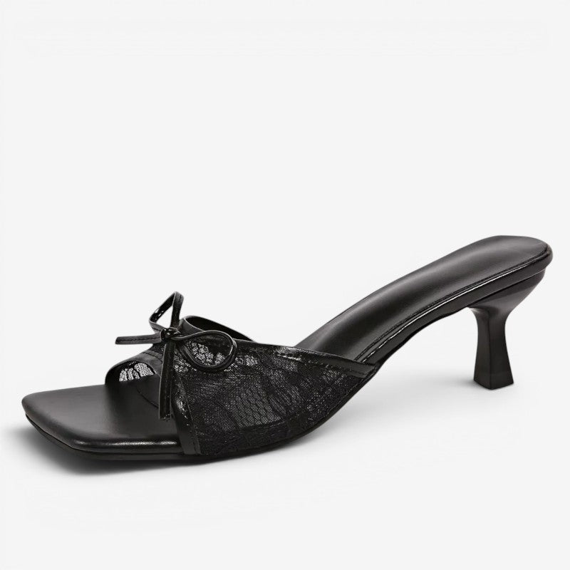 Women’s Square Toe Slip-On Sandals