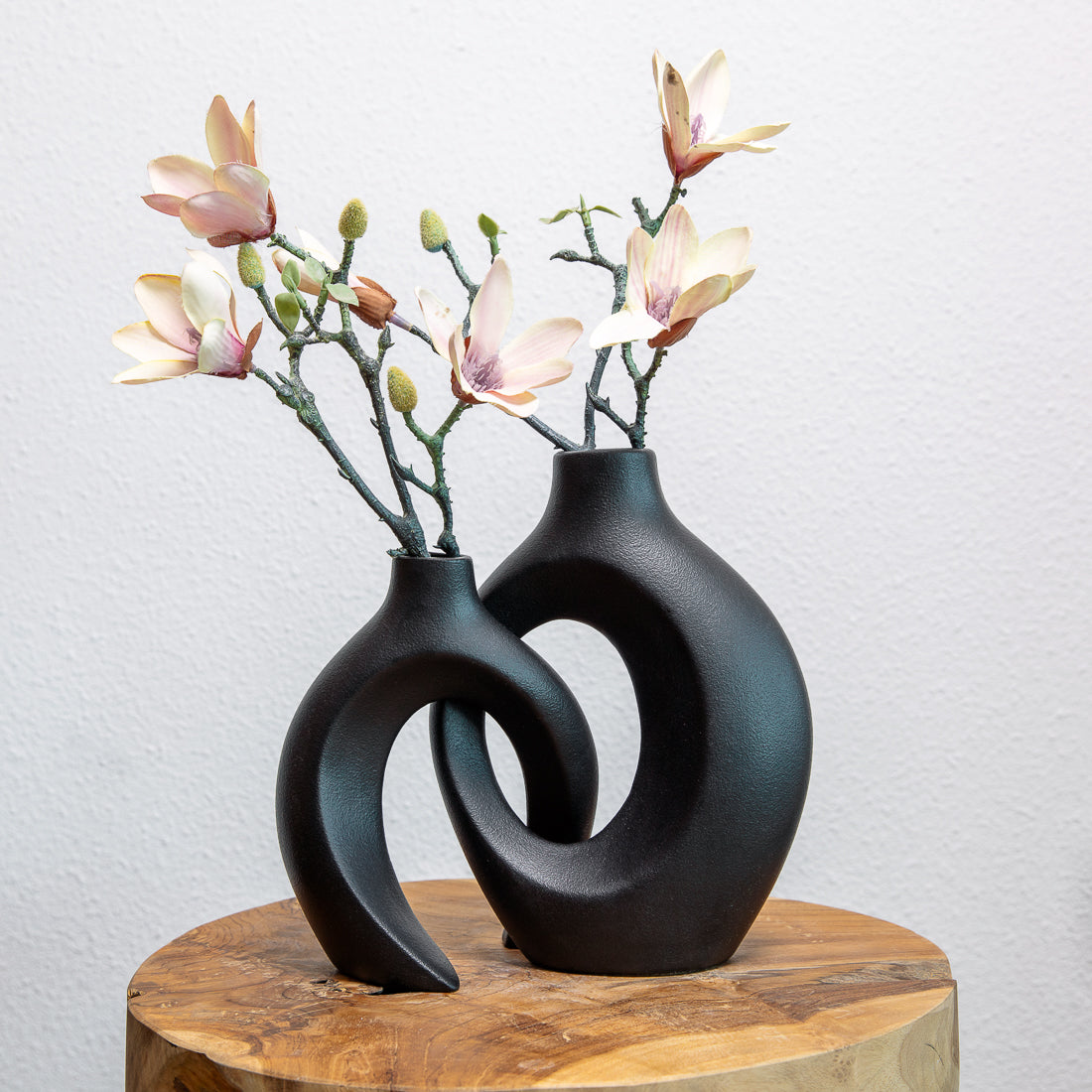 FloraTwist - Vaso intrecciato elegante per esposizioni floreali sorprendenti e decorazione della casa