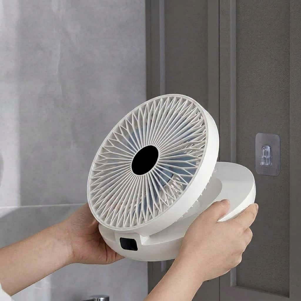 CooloraFlex - Portable Cooling Fan with Foldable Design